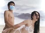 按摩技师可约炮高颜值骚气美少妇吊带白丝 扭动乳推69口交上位骑乘后入猛操